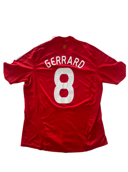 Maglia Store Ufficiale Liverpool 2008-09, Modello Home, Taglia XL - Sponsor Carlsberg Leggermente Rovinato
